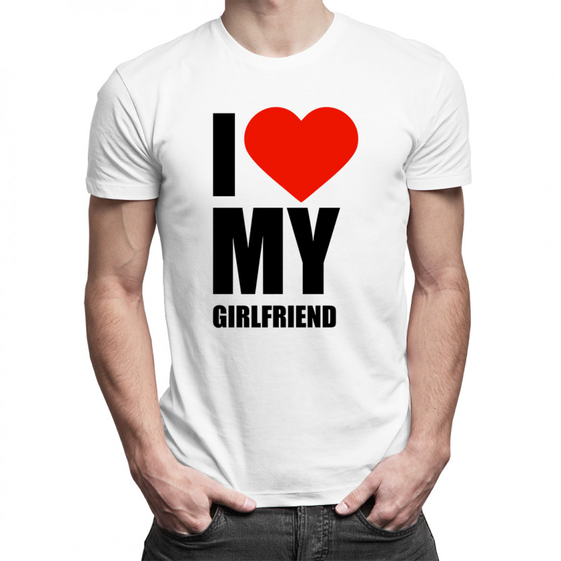 Koszulka z Twoim zdjęciem - I LOVE MY GF