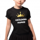 Królewna mamusi - koszulka dziecięca z nadrukiem