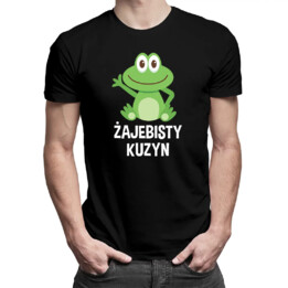Żajebisty Kuzyn - męska koszulka z nadrukiem