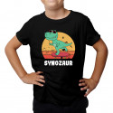 Synozaur - dziecięca koszulka z nadrukiem