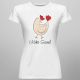 Koko Szanel - damska koszulka z nadrukiem