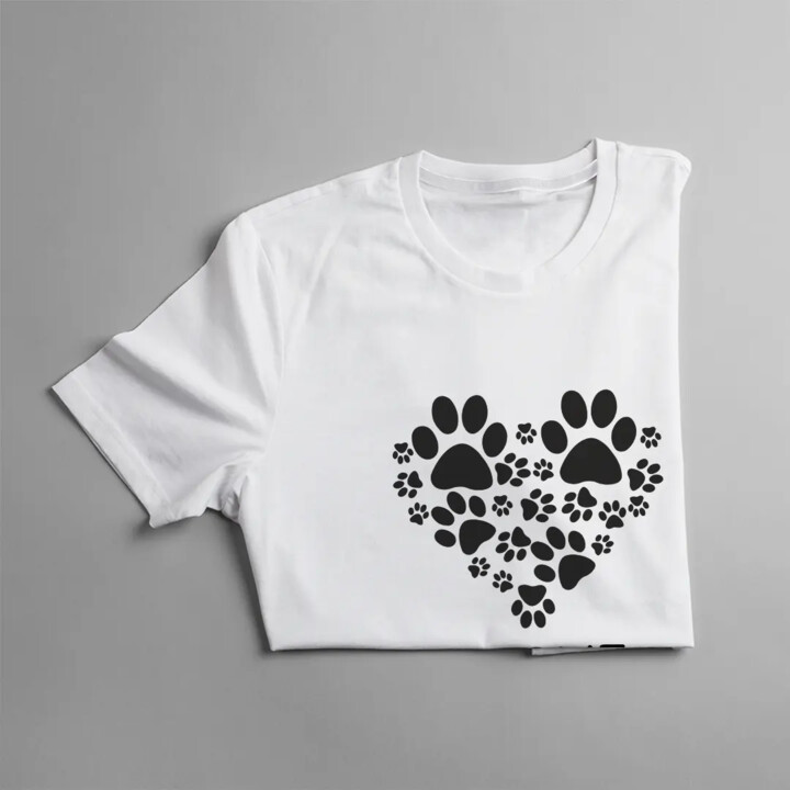 I love animals - męska koszulka z nadrukiem