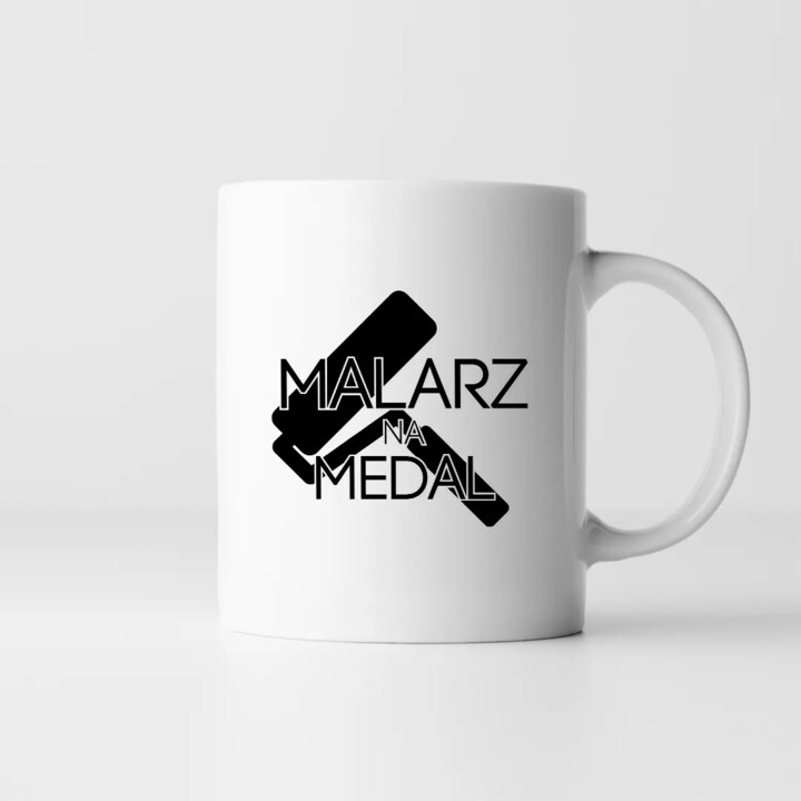 Malarz na medal - kubek z nadrukiem
