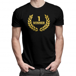 Winner v2 - męska koszulka z nadrukiem