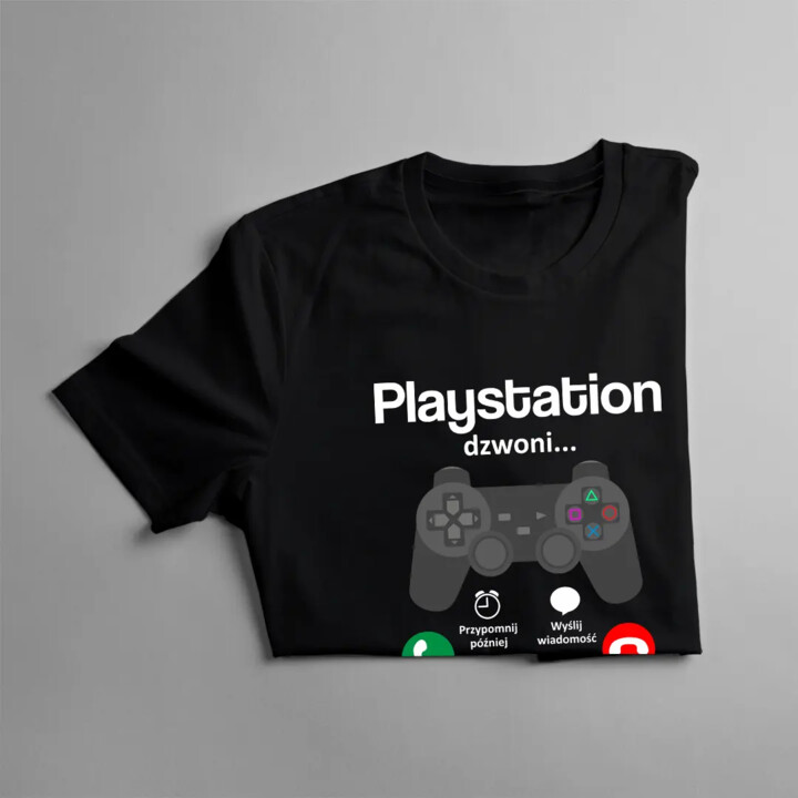 Playstation dzwoni, muszę iść - damska z nadrukiem