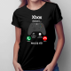 Xbox dzwoni, muszę iść - damska z nadrukiem