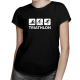 Triathlon - damska koszulka na prezent dla triathlonisty