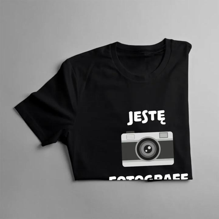 Jestę fotografę - damska koszulka na prezent dla fotografa
