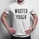 WYPRZEDAŻ Wasted Youth - męska koszulka z nadrukiem