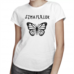 WYPRZEDAŻ Szmaterlok - damska koszulka z nadrukiem