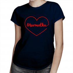 WYPRZEDAŻ Mamulka - damska koszulka z nadrukiem