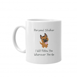 Personal stalker - kubek na prezent dla miłośnika psów