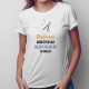 Najlepsza nauczycielka matematyki na świecie - damska koszulka na prezent dla nauczycielki