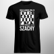 Moja ulubiona pora to: pora na szachy - męska koszulka na prezent dla szachisty