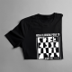 Moja ulubiona pora to: pora na szachy - damska koszulka na prezent dla szachisty