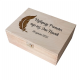 Najlepszy Promotor - produkt personalizowany - drewniana herbaciarka z grawerem na prezent