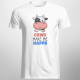 Cows make me happy - męska koszulka na prezent dla hodowcy krów