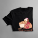 Dobry cukiernik zdobywa doświadczenie latami - damska koszulka na prezent dla cukiernika