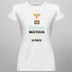 Najlepsza nauczycielka wf na świecie - damska koszulka na prezent dla nauczycielki