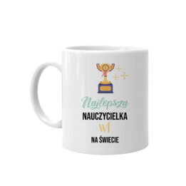 Najlepsza nauczycielka wf na świecie - kubek na prezent dla nauczycielki