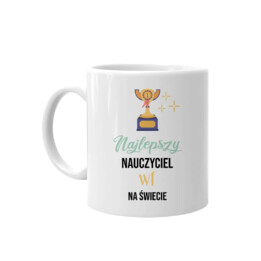 Najlepszy nauczyciel wf na świecie - kubek na prezent dla nauczyciela