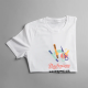 Najlepsza nauczycielka plastyki na świecie - damska koszulka na prezent dla nauczycielki