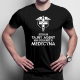 Jestem jak tajny agent, moja specjalność to: medycyna - męska koszulka na prezent dla lekarza