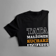 Tata, małżonek, kucharz, bohater + imię - produkt personalizowany - męska koszulka z nadrukiem