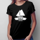 Żagloholik - damska koszulka na prezent dla żeglarki