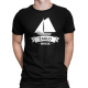 Żagloholik - męska koszulka na prezent dla żeglarza