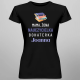 Produkt personalizowany - Mama, żona, nauczycielka - damska koszulka na prezent dla nauczycielki