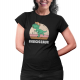 Babciozaur - damska koszulka na prezent dla babci