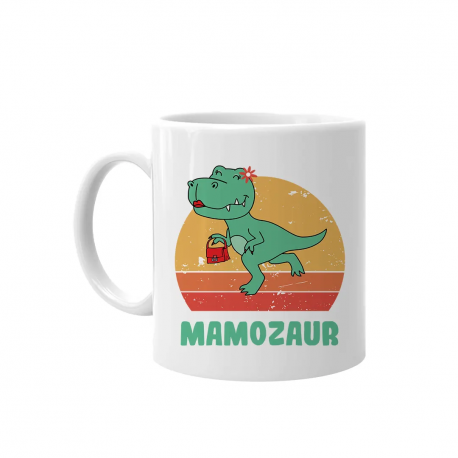 Mamozaur -  kubek na prezent dla mamy