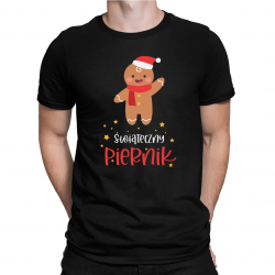 Świąteczny piernik - męska koszulka na prezent