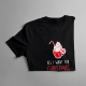 All I want for christmas is food - damska koszulka na prezent