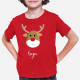 Koszulka z reniferem - syn - koszulka dziecięca z nadrukiem