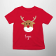 Merry Christmas - reniferek - koszulka dziecięca z nadrukiem