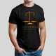 Notariusz nie zadaje zbędnych pytań - męska koszulka na prezent dla notariusza