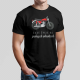 Całe życie na pełnych obrotach - męska koszulka na prezent dla motocyklisty