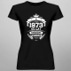 1973 Narodziny legendy 50 lat - damska koszulka na prezent