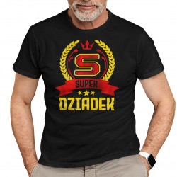 Super Dziadek - męska koszulka na prezent