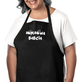 Bombowa babcia - fartuch na prezent dla babci