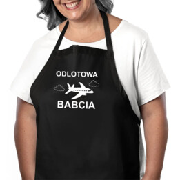Odlotowa babcia - fartuch na prezent dla babci