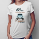 60 lat - Klasyk od 1963 - damska koszulka na prezent