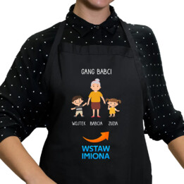 Gang babci - fartuch na prezent dla babci - produkt personalizowany
