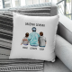 Drużyna dziadka - poduszka na prezent dla dziadka - produkt personalizowany