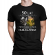 50 lat - 1973 - bycia promykiem słońca połączonym z małym huraganem - męska koszulka na prezent