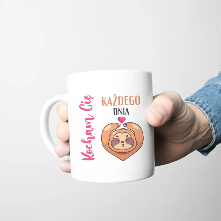 Kocham Cię każdego dnia - kubek na prezent