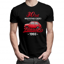 30 Lat Wszystkie części oryginalne Klasyk od 1993 - męska koszulka na prezent