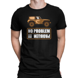 No Problem - Problem !!! - męska koszulka na prezent